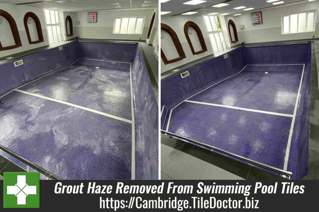 Removing Grout Haze from Mosaic Pool Tiles Cleaning tips